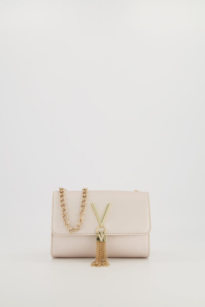 Valentino Bags Womens Divina Small Fold Over Clutch Bag With Chain