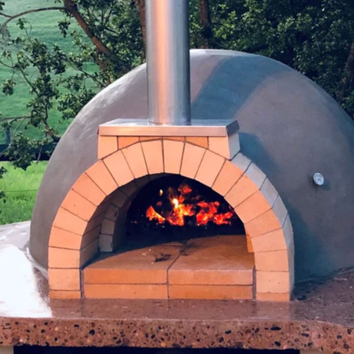 Custom Wood-fired brick oven  - TWFC