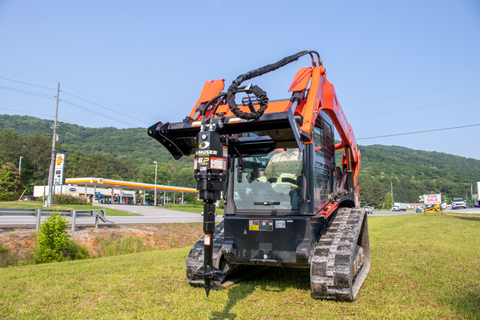 Skid Steer Stump Planer