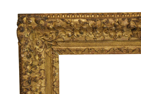 Parisienne French Ornate Embossed Wood Picture Frame Antique Gold Pati –  West Frames