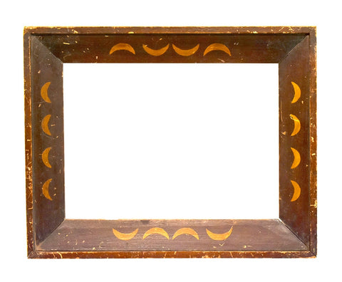 30x30 Frame Gold Bronze Solid Wood Picture Frame Width 0.75 Inches |  Interior Frame Depth 0.5 Inches | Bronzo Copper Modern Photo Frame Complete  with