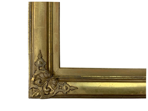 American 16x20 Inch Antique Gold Picture Frame circa 1880