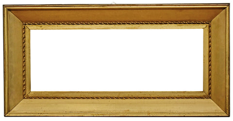 24x33 Inch Antique American Gold Picture Frame circa 1875