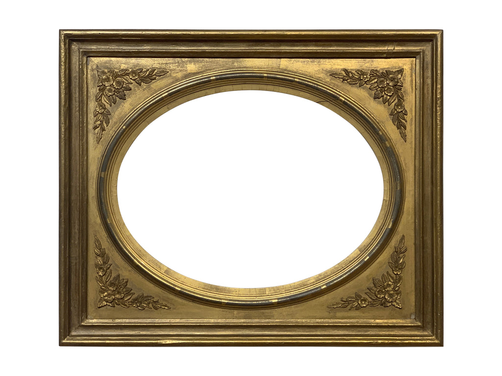 antique oval frame