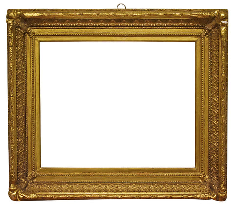 American 16x20 Inch Antique Gold Picture Frame circa 1880