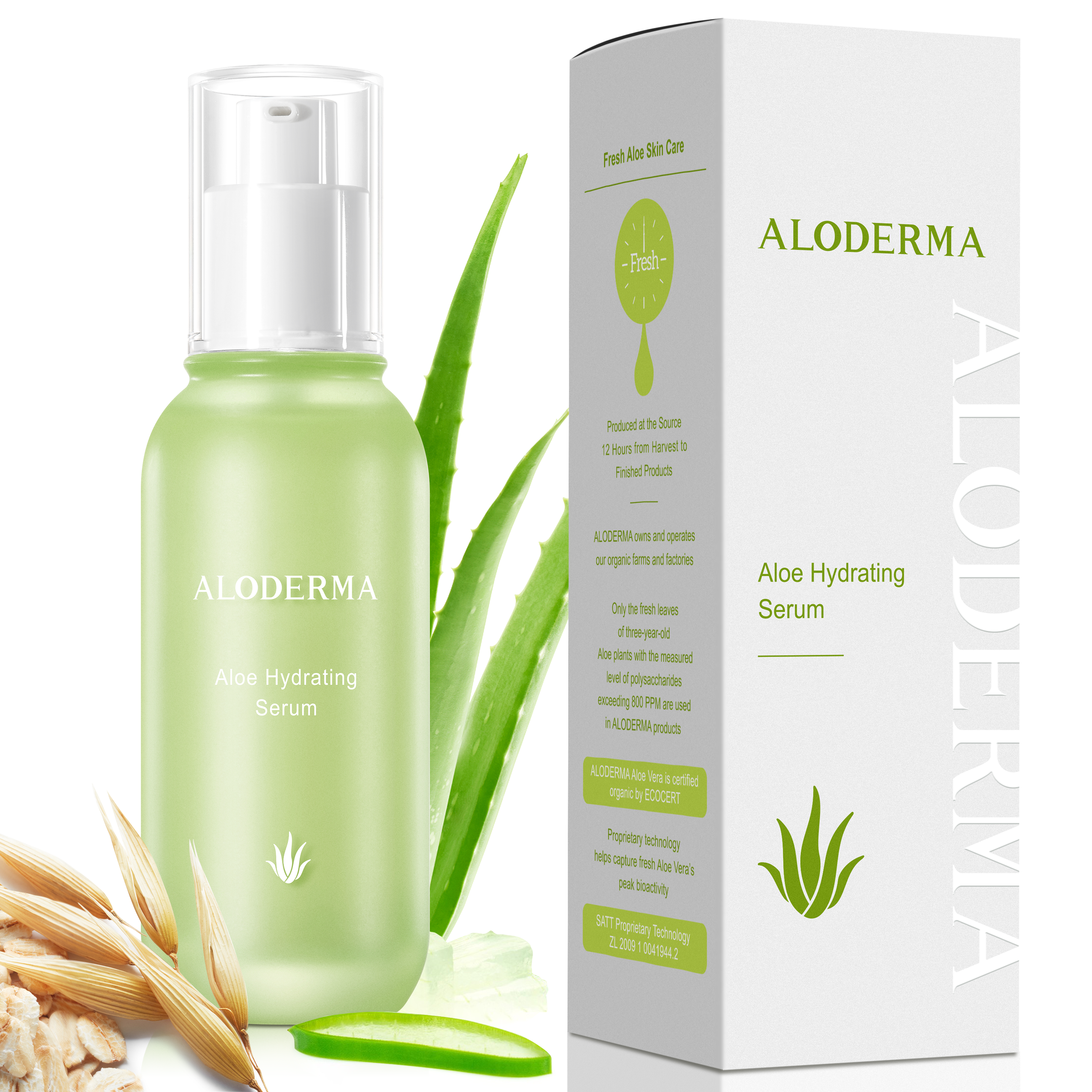 Aloe Hydrating Serum from ALODERMA