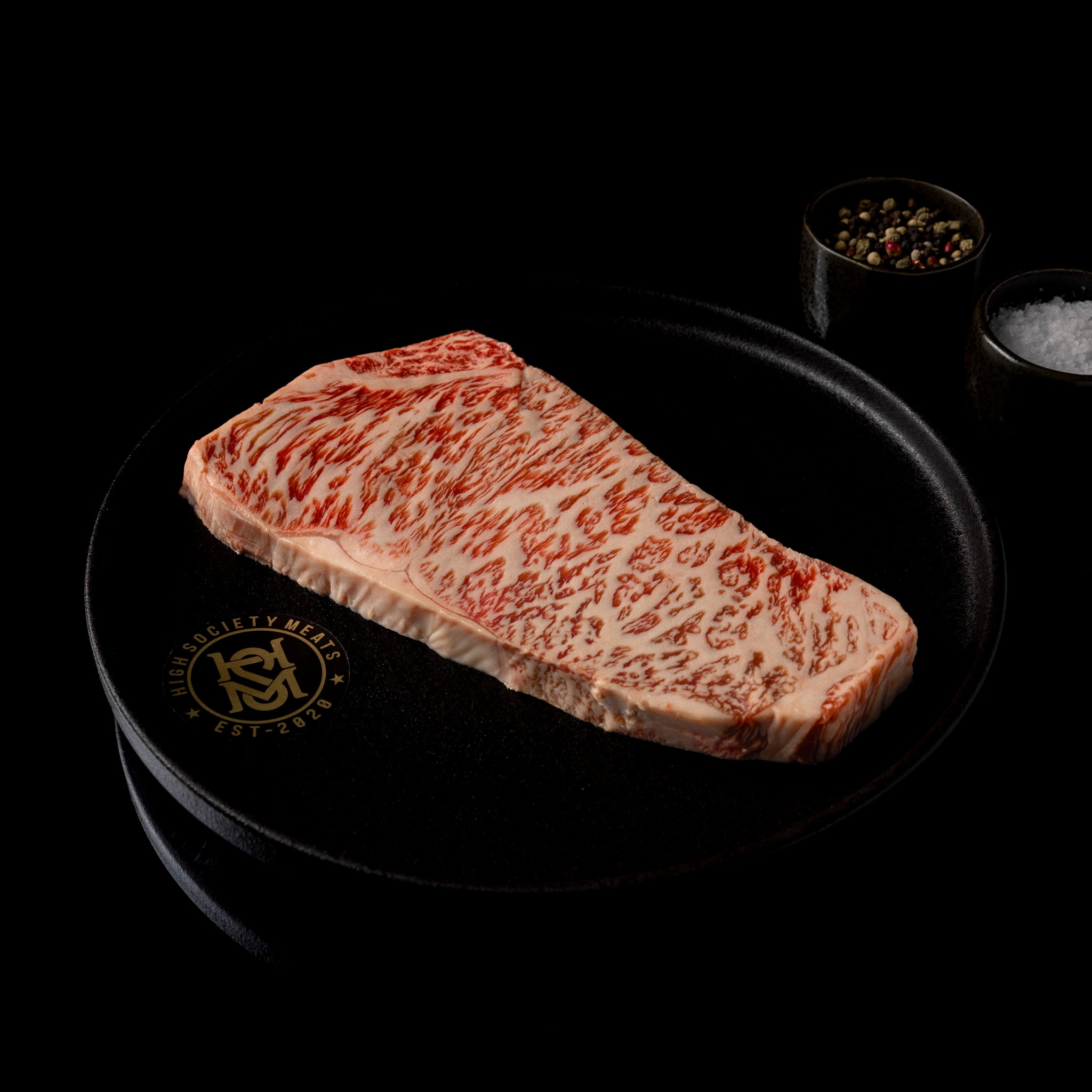 Japanese Wagyu Center Cut New York Strip Steaks, A5 Grade, (4/12