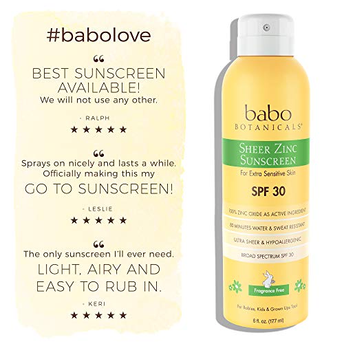 babo sheer zinc sunscreen