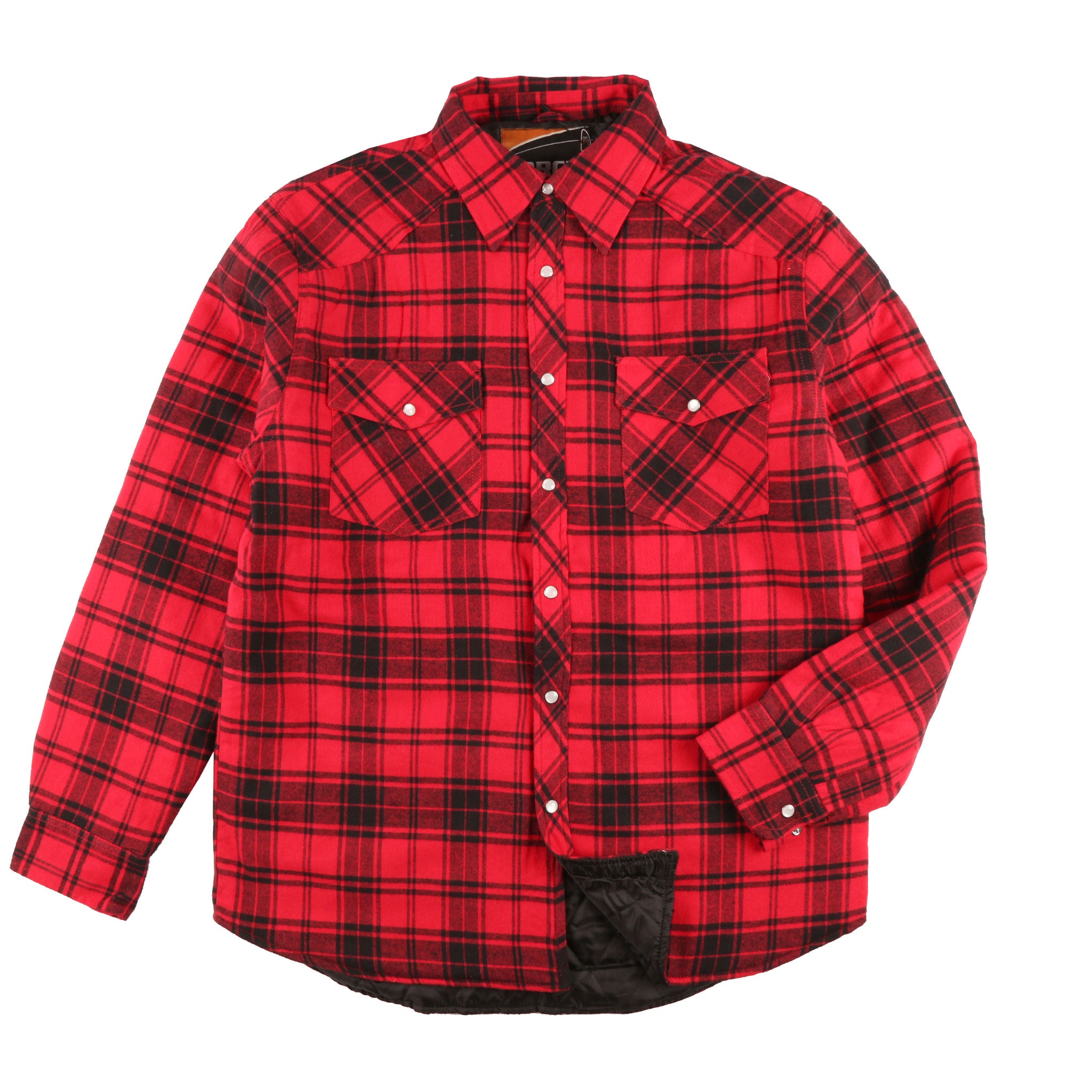  Chemise  en Flanelle Matelass e Quilted Flannel  Shirt  