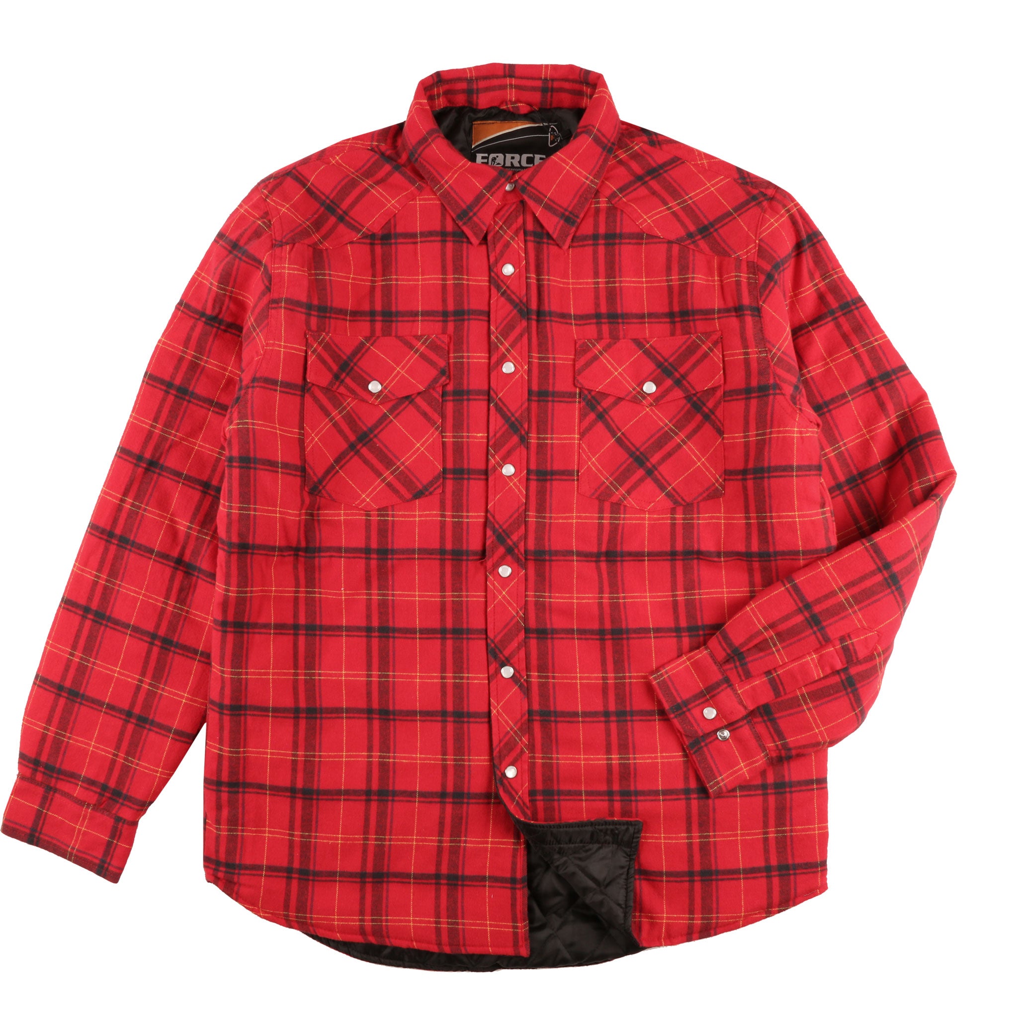  Chemise  en Flanelle Matelass e Quilted Flannel  Shirt  