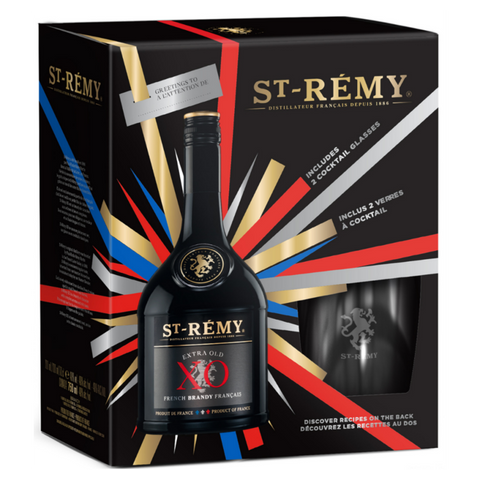 St Remy Brandy XO 700mL Gift Pack