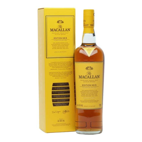The Macallan Edition 3 Single Malt Scotch Whisky 700mL