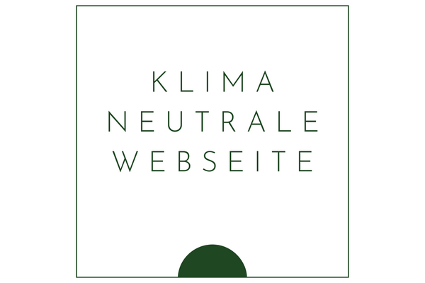 Klimaneutrale Webseite