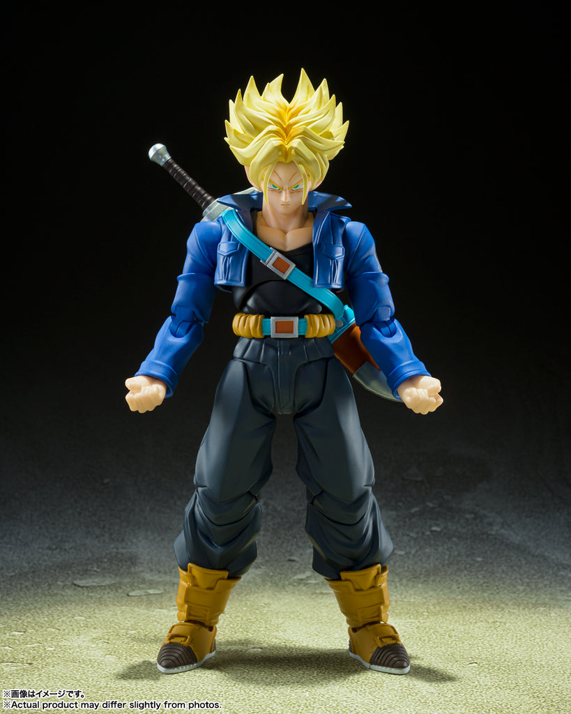 Tamashii Nations - Super Saiyan Trunks Infinte Latent Super Power Dragon  Ball Z, SH Figuarts Action Figure