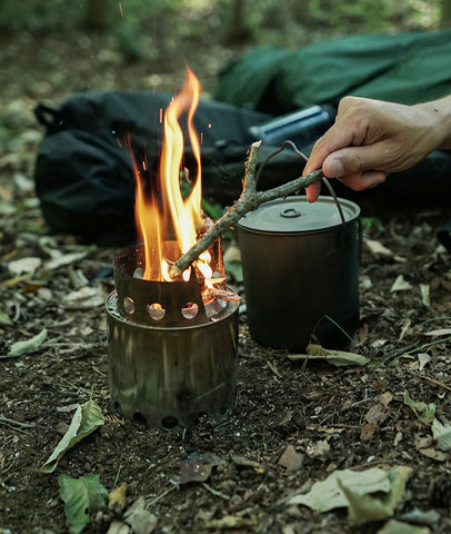 Bushbuddy / Original Stove With Titanium Pot