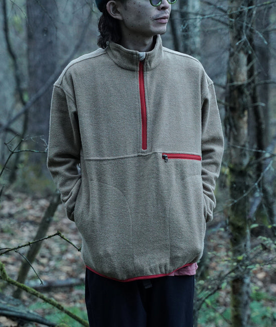 AXESQUIN × Moonlightgear WOOL FLEECE PULLOVER 軽Edition