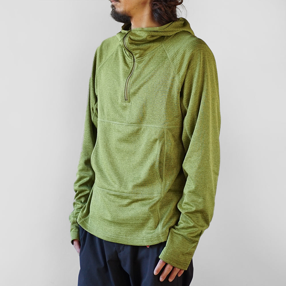 PA´LANTE grid fleece hoody サイズM オンライン限定商品 www.m