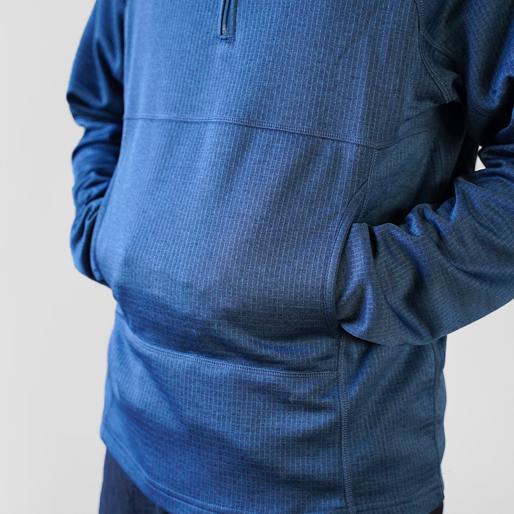 新品】PA'LANTE grid fleece hoody サイズM www.trccampeche.gob.mx