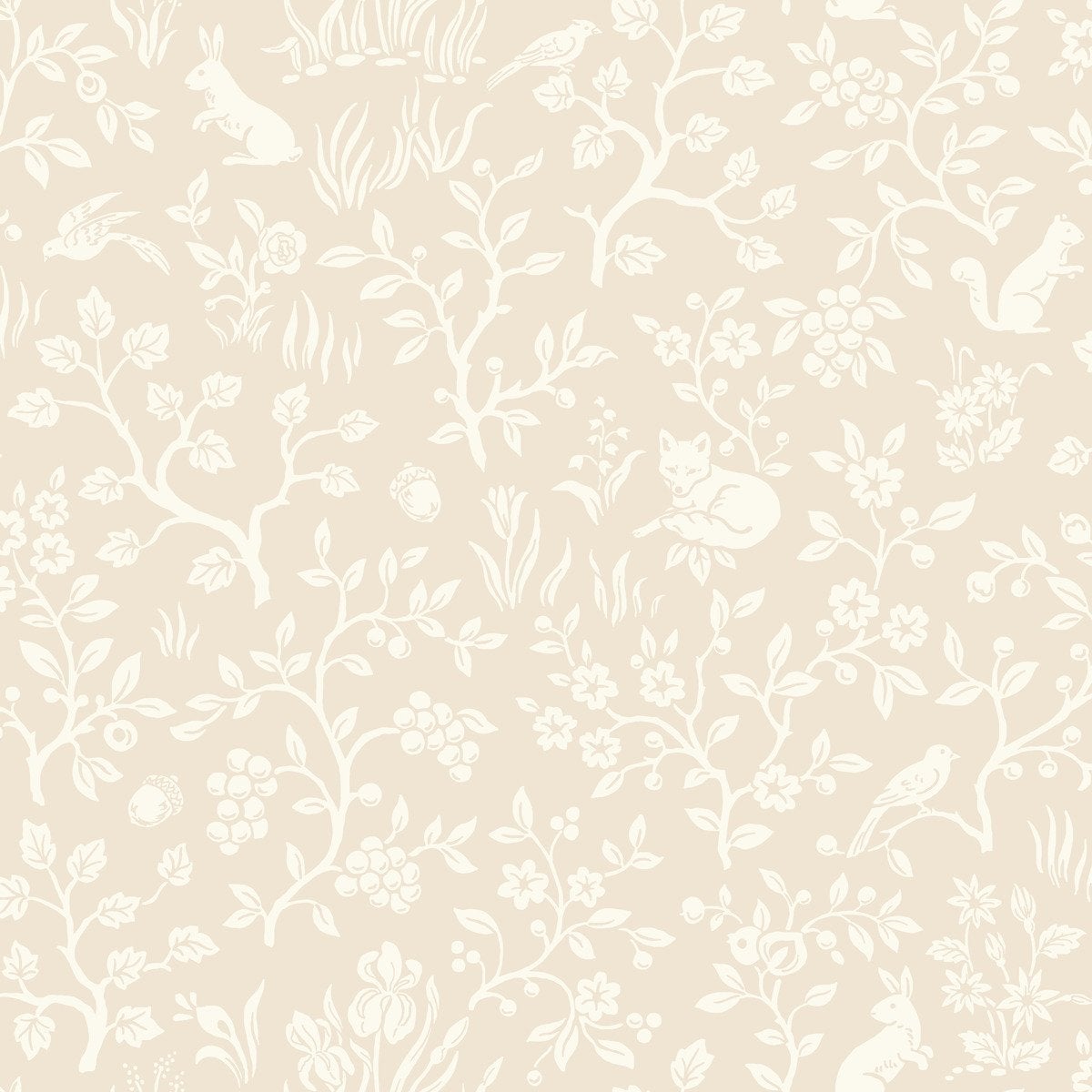 Fox  Hare Wallpaper  Anthropologie