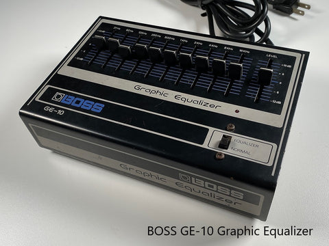 BOSS GE-10 Graphic Equalizer