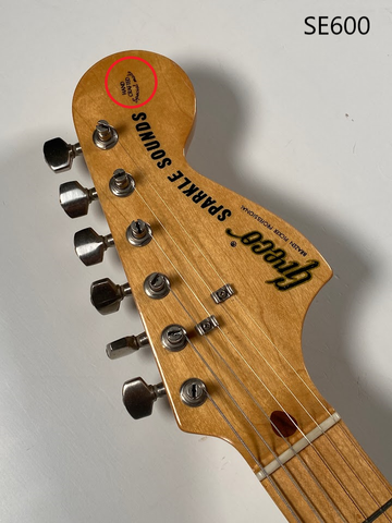 Greco SE600 headstock