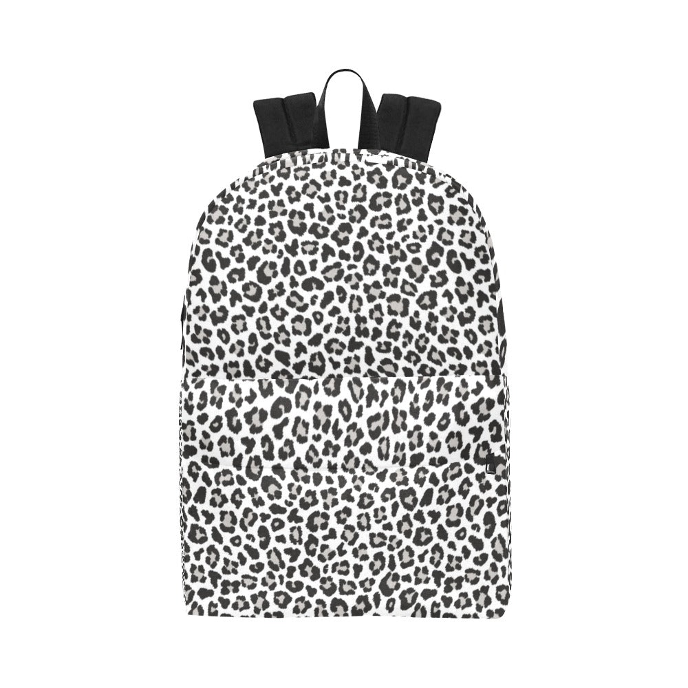 Backpack - Light Gray Leopard Print | Bags And Backpacks | Azulna