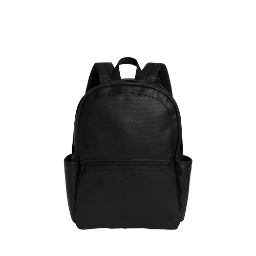 Kane Double Pocket Backpack Nylon Black – STATE Bags