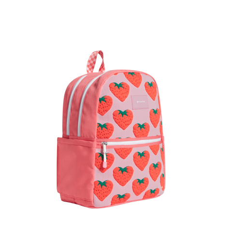 State Bags | Kane Kids Travel Backpack Intarsia Strawberries