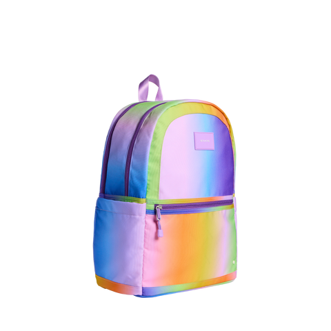 State Bags | Kane Kids Large Backpack Recycled Polyester Rainbow Gradient