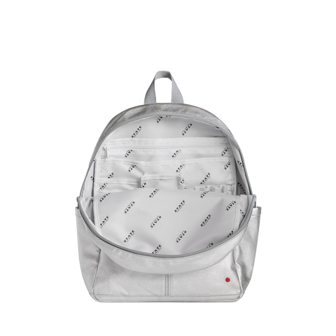 State Bags | Kane Kids Backpack Metallic Silver