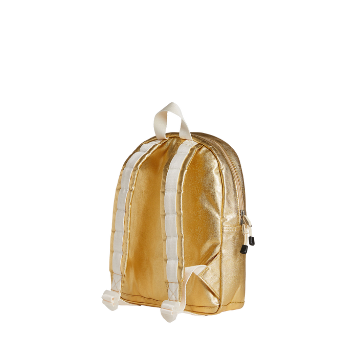 state bags kane kids mini backpack metallic gold back view side angle click to zoom