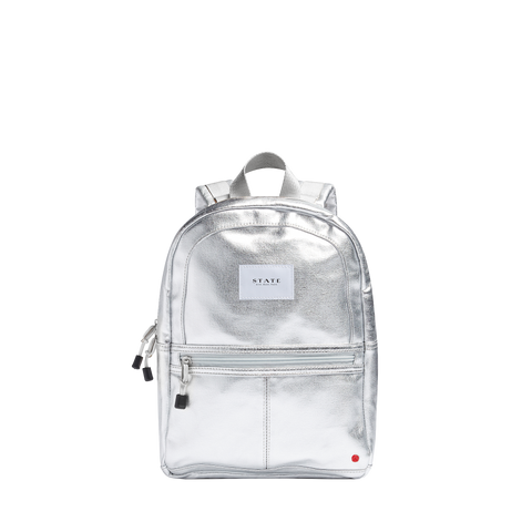 Bentgo Kids Backpack | Backpacks for School Silver Glitter