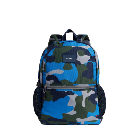 Embroidered Camo Lunchbox & Backpack. Boys Camouflage Monogram