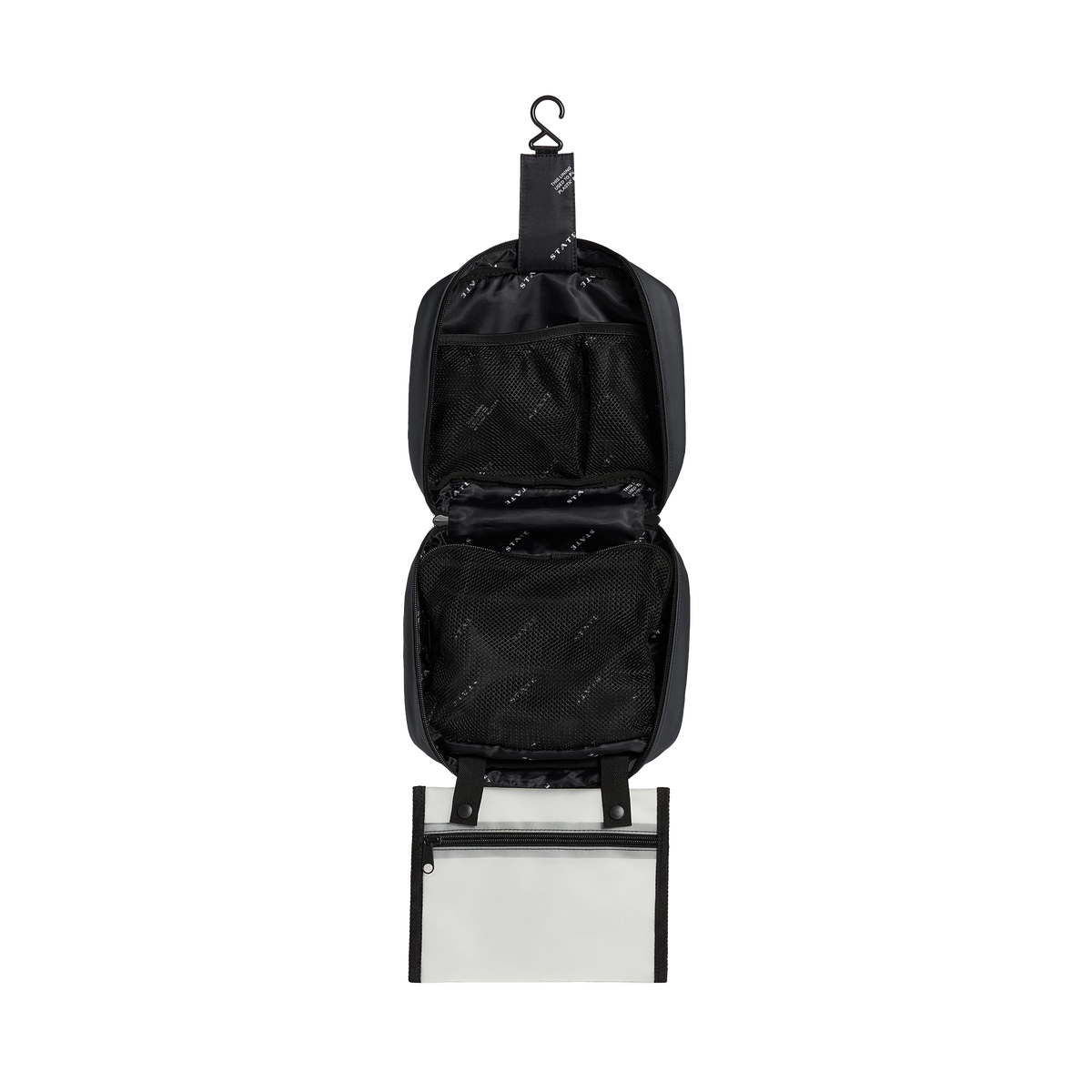 State Bags Bensen Dopp Kit Nylon Black Multi