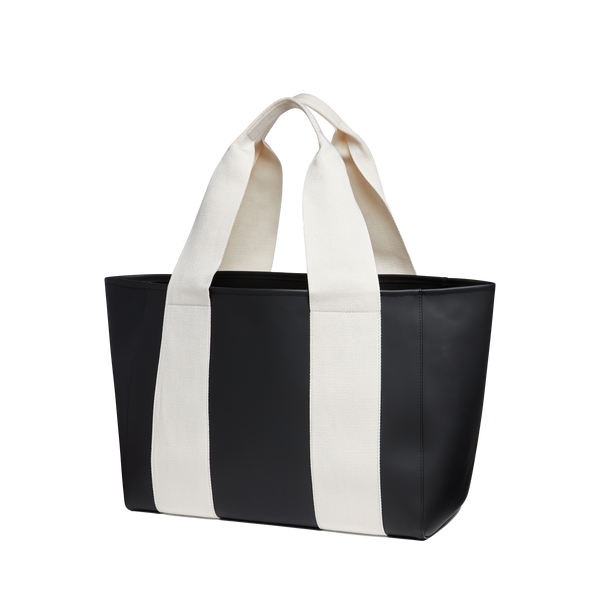 Wellington Cabana Tote Rubberized Black – STATE Bags