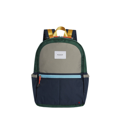 Mini Logan Suitcase Color Block Green/Navy