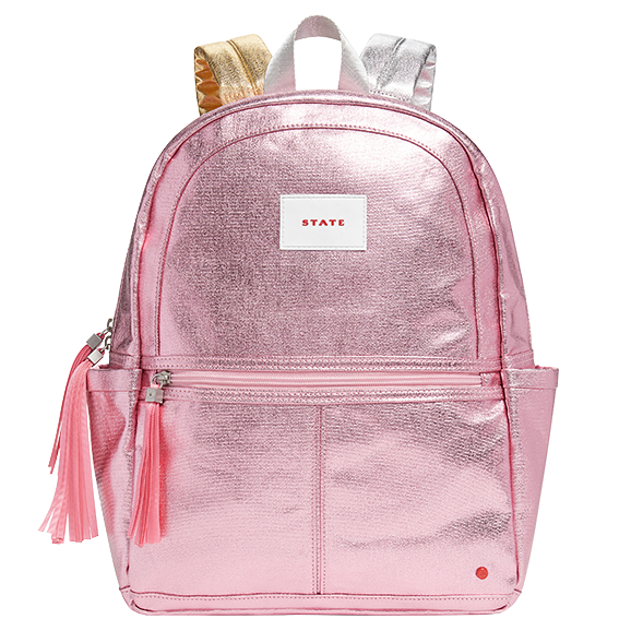 State Bags | Kane Kids Backpack Metallic Silver