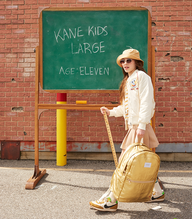 State Bags | Kane Kids Backpack Metallic Silver