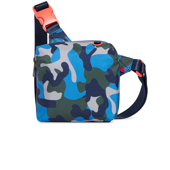 State Bags Navy/Neon Lorimer Kids Fanny Pack