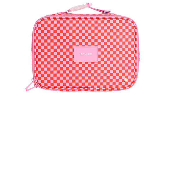 Checkered Rose Lunch Box - Spencer's