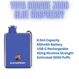 Yaya Square 3000 Blue Raspberry