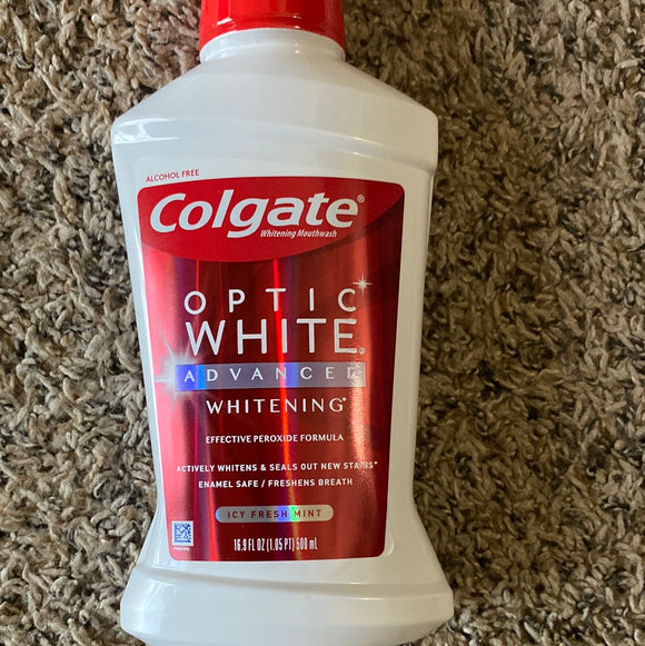 colgate optic mouthwash