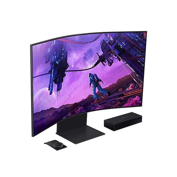 Samsung Odyssey G6 LS32BG650EWXXL - 32 Inch Curved Gaming Monitor (100