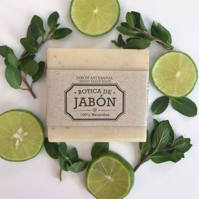 Botica De Jabón Jabones Artesanales De Menta Limón Jabones Hipoalergénicos Biodegradables 8929