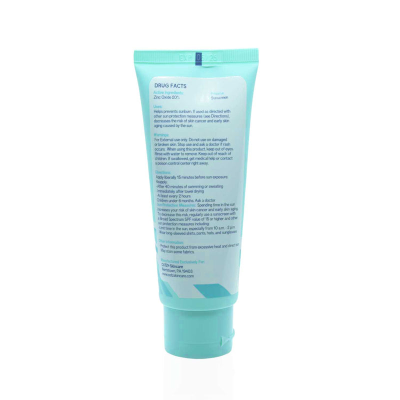 FSA Eligible Skin Care CoTZ Sensitive NonTinted SPF 40 Sunscreen