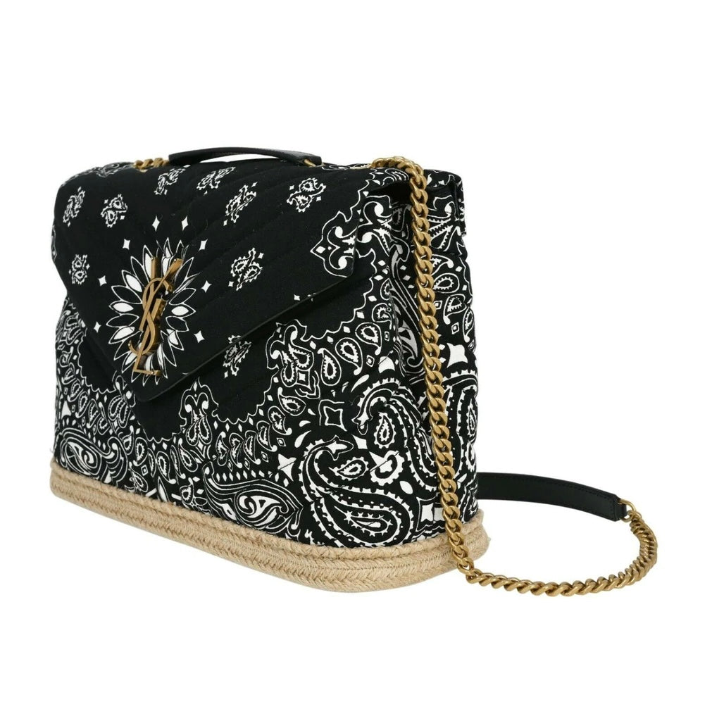 ysl paisley bag