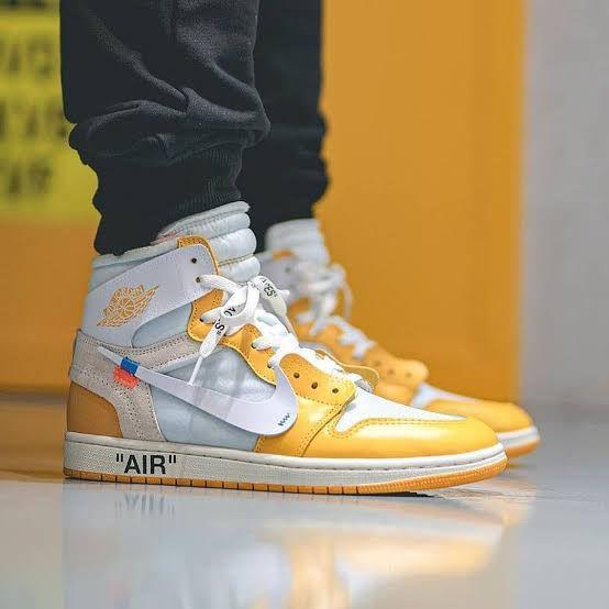 jordan 1 canary yellow