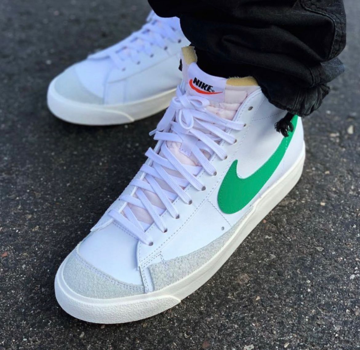 nike blazer mid 77 vintage pine green