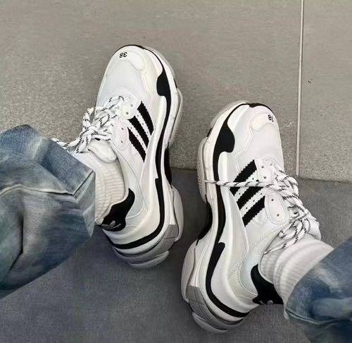 ADIDAS X BALENCIAGA TRIPLE S WHITE – Lebrouges