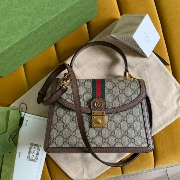 Gucci Ophidia Brown With Box – Lebrouges